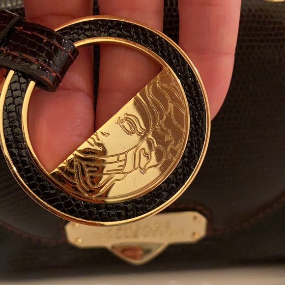 Versace collection bag. Genuine leather. Brand new. Never used. No tags. - Picture 6 of 9